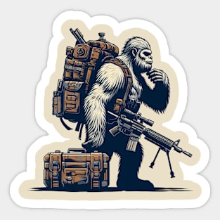 Tactical Bigfoot Sticker